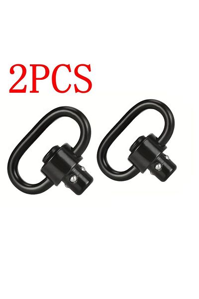 Choice Black-2pcs Shotgun Belt Swivel Hanger Quickly Dismounts Qd Buckle Mlok Base Mount Adapter Hanger