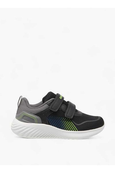 Oaklan by Shoexpress Pull Tab Detail Sports Shoes with Hook and Loop Closure