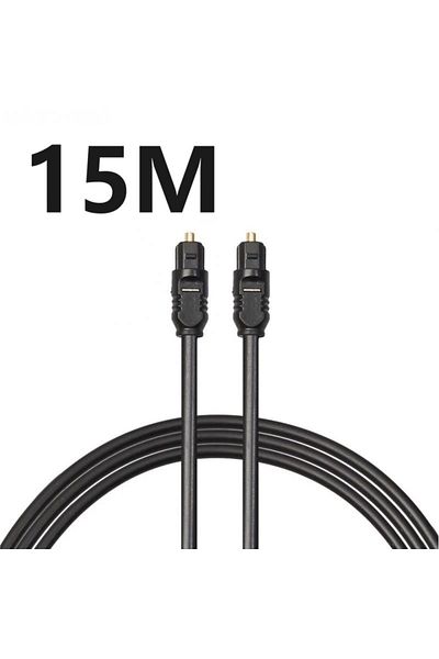Choice كابل صوت رقمي من الألياف الضوئية SPDIF MD DVD TosLink مطلي بالذهب بطول 15 مترًا و1 متر و3 متر و5 متر و10 متر و15 مترًا و20 مترًا و30 مترًا