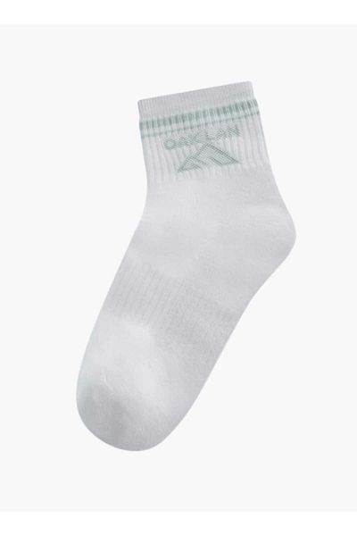 Oaklan by Shoexpress Logo Print Ankle Length Socks - Set of 5