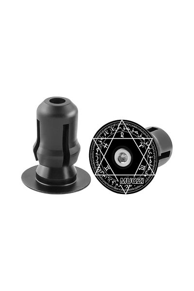 MUQZI B Type MUQZI Handlebar End Plugs MTB Road BMX Folding Bike Handle Bar End Cap Aluminum Alloy Handleb