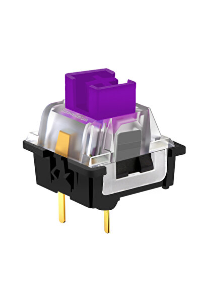 Choice8 REDRAGON 100 PCS Purple REDRAGON SMD RGB MX switch 3Pin Clicky Linear...