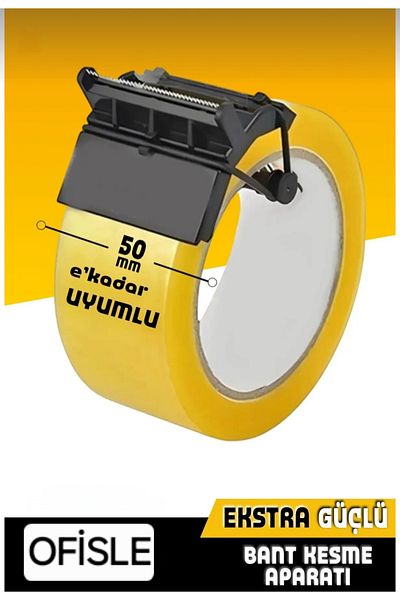 Ofisle Duct Tape Cutting Apparatus Easy Tape Cutter Suitable for All Duct Tapes