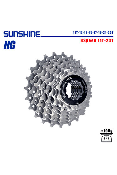 Choice كاسيت دراجة طريق SUNSHINE 8 سرعات 11T-23T 8/9/10/11/12 سرعة 23/25/28/3...