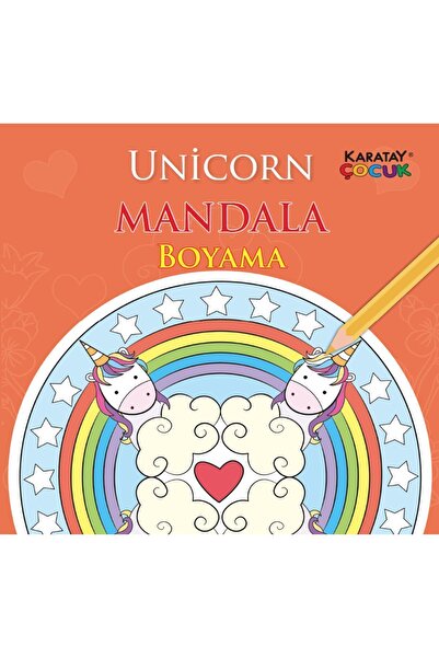 Karatay Yayınları Unıcorn Mandala Boyama