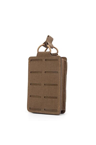 Choice حقيبة مجلة واحدة من Khaki Tactical 556mm Mag Pouch حقيبة MOLLE مفتوحة ...