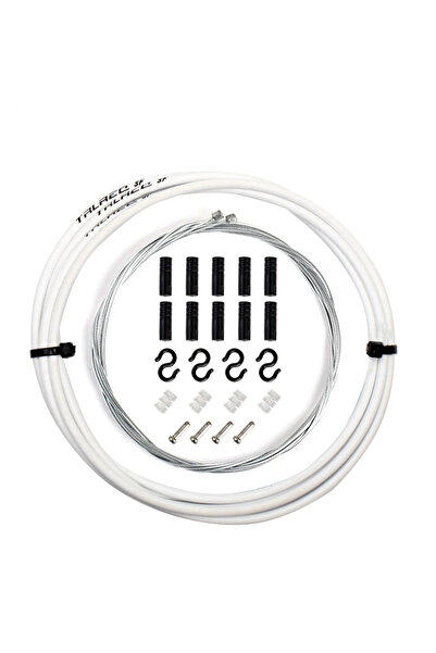 Choice Shifter White 4mm RGO Bicycle Brake Cable Housing Group Set For MTB Mo...