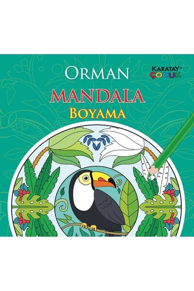 Karatay Yayınları 4E Mandala - Orman (Kolay Seri)