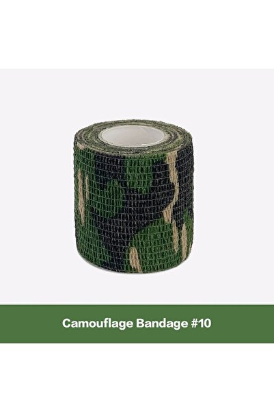 Choice شريط لف مرن Q10 بطول 2.5 سم × 4.8 متر، لاصق للجيش للصيد في الهواء الطل...