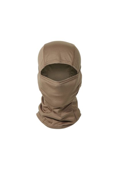 Choice G875B-brown Tactical Balaclava Bicycle Riding Windproof Full Cover Outdoor Hunting Hiking Head Warm