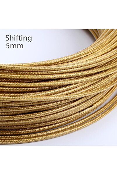 Choice كابل فرامل الدراجة الجبلية بطول 3 أمتار و5 مم من Shift Gold، خط نسج، أ...