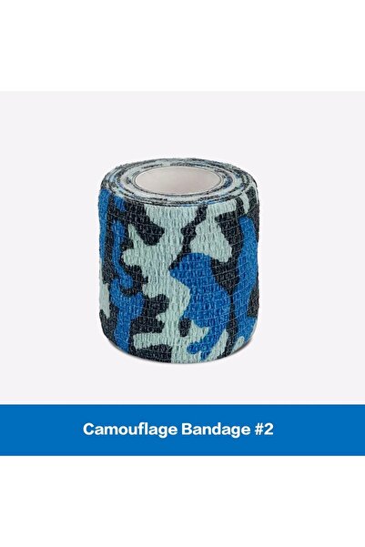 Choice شريط لف مرن Q2 بطول 2.5 سم × 4.8 متر، لاصق للجيش للصيد في الهواء الطلق...