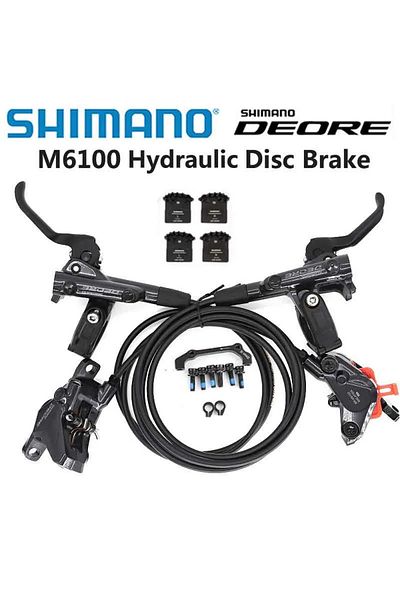 Choice M6100 Ice SHIMANO DEORE M6100 2 Piston M6120 4 piston Brake MTB Mountain Bikes Hydraulic Disc Brake
