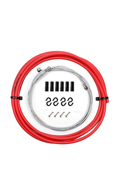 Choice Brake Red 5mm RGO Bicycle Brake Cable Housing Group Set For MTB Mountain Bike Derailleur Shifter Lev