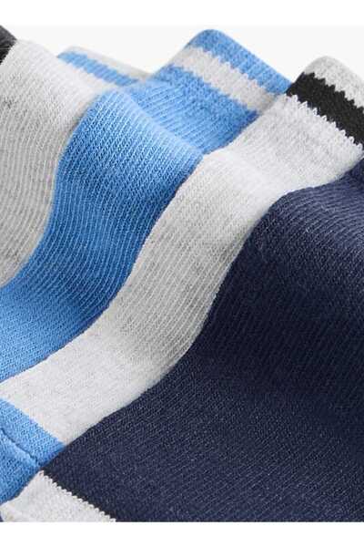 LBL by Shoexpress Football Print Ankle Length Socks - Set of 5