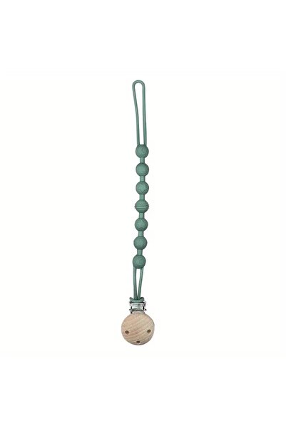 Choice Light Green Baby Pacifier Clips Integrated silicone baby pacifier chai...