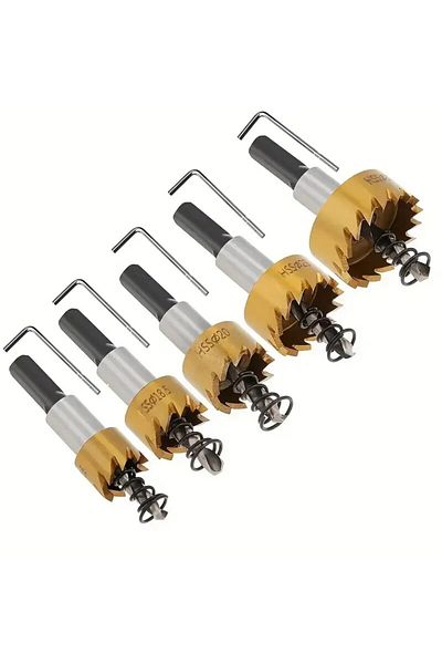 Choice Hole Saw Drill Bit B Hole Saw Cutter Drill Bit Set Holesaw Core Hss Wood Soft Metal Sheet Plastic Pv