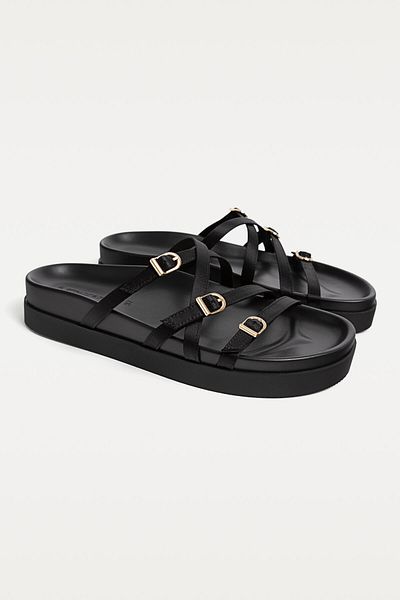 Stradivarius Flat sandals with buckles