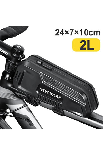 Choice حقيبة دراجة BAG036 مقاومة للماء، حقيبة إطار أمامية علوية، حقيبة كبيرة ...