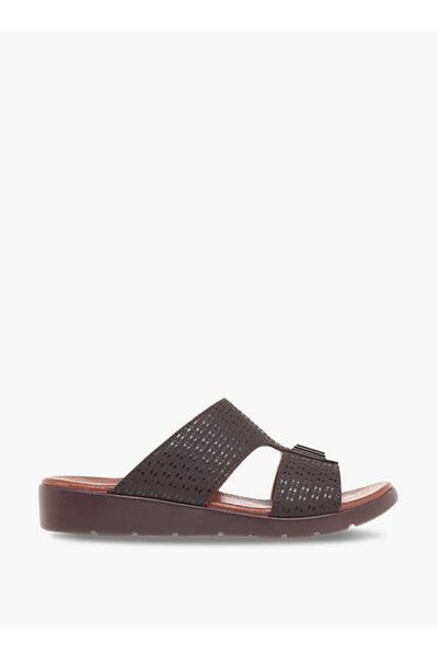 LBL by Shoexpress Textured Slip-On Arabic Sandals