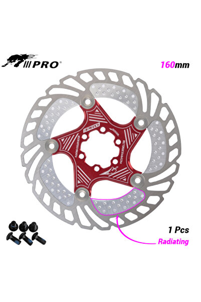 Choice قرص فرامل RD Radiating IIIPRO 6-Bolt مقاس 160 مم/180 مم/203 مم قرص فرا...