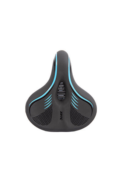 Choice Blue Oversized Bike Seat for Men & Women Comfort - Wide Soft Cushion B...