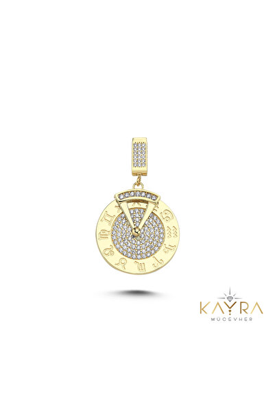 Kayra Mücevher Burç Altın Kolye AH116
