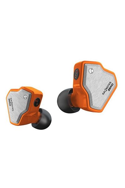 Choice سماعة أذن داخلية برتقالية بدون ميكروفون 7 هرتز Salnotes Zero HiFi 10 مم بمحرك ديناميكي IEM غشاء مركب معدني