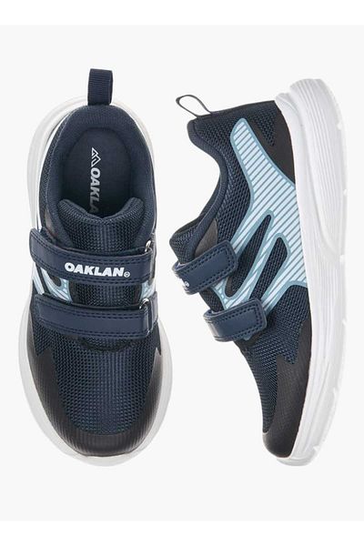 Oaklan by Shoexpress Pull Tab Detail Sports Shoes with Hook and Loop Closure