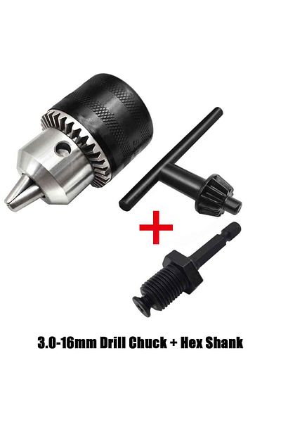 Choice Chuck And Hex Shank 3.0-16mm Drill Chuck,1/2-20unf Mount Impact Driver Bits Chuck Conversion Hex Sha