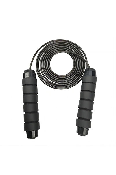 Choice حبل القفز الأسود الاحترافي الخالي من التشابك، حبل القفز السريع، مقبض إ...