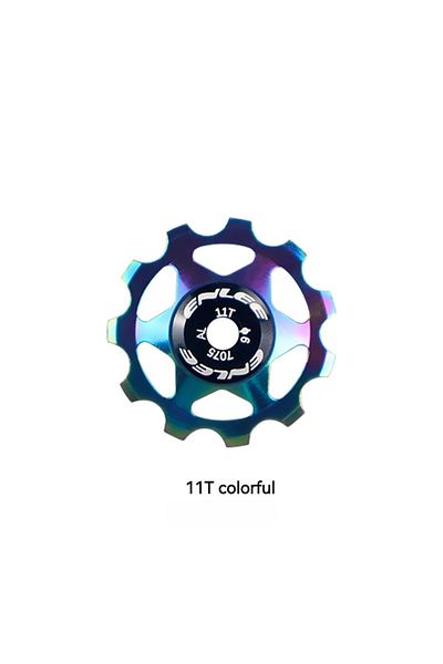 Choice Houbo 11tcolorful Enlee Bike Aluminum Alloy Guide Wheel Pulley Rear Derailleur 11t 13t Guide Mtb Cer