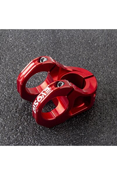 Choice جذع دراجة جبلية أحمر EVOSID مقاس 31.8 مم، جسر دراجة طريق، قضيب قصير بق...