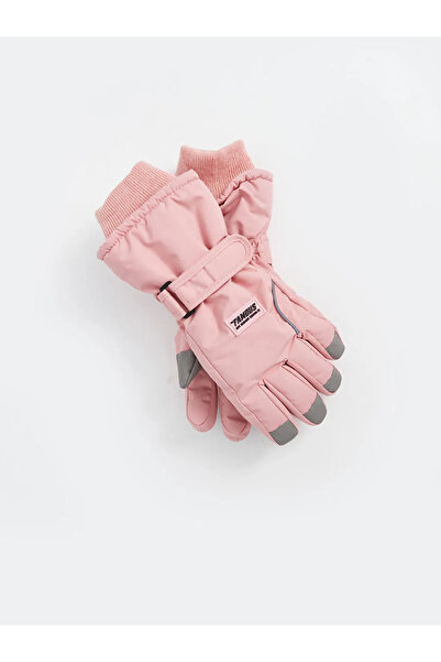 LC Waikiki ACCESORII LCW Mănuși de zăpadă roz pentru fete