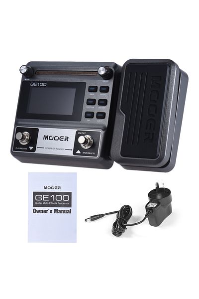 Choice AU Plug MOOER GE100 Guitar Multi-effects Processor Effect Pedal with Loop Record Tuning Tap Tempo R