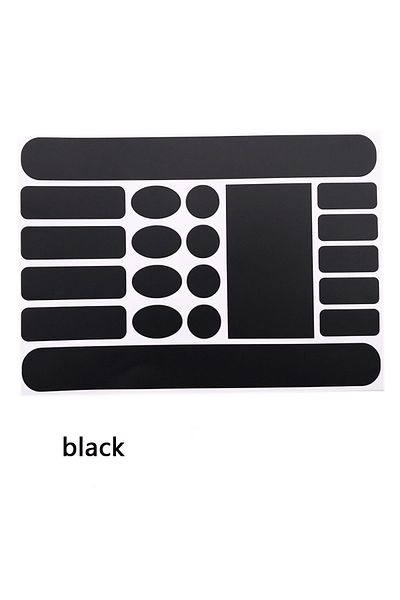 Choice Black Mountain Bike Road Bike Bike Anti-scratch Chain Protection Sticker Bicycle Frame Protection St