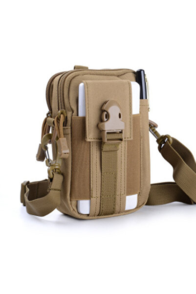 Choice حقيبة خصر متعددة الوظائف مقاومة للماء من النايلون للرجال، حقيبة خصر كا...