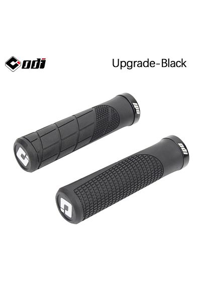 ODI Black ODI Rubber Handlebar Grips MTB Lock-on Grip Shockproof Non-slip Mountain/Road Bike Handle Cove