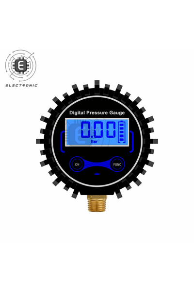Choice Without LED 0-200PSI Digital Tyre Tire Air Pressure Gauge LCD Manometer Pressure Gauge With LED Ligh