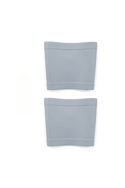 Choice S Gray New Silicone Shin Guard Stay Grip Tapes For Football Rugby Leg Bands Shin Protector Silicone