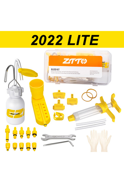 ZTTO مجموعة أدوات تنفيس فرامل قرص هيدروليكي للدراجات الهوائية ZTTO x Ezmtb 20...