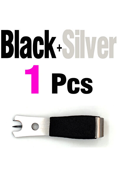 Choice أداة قص وقص خيط صيد الذباب من MNFT باللون الأسود والفضي مع إبرة عين لص...