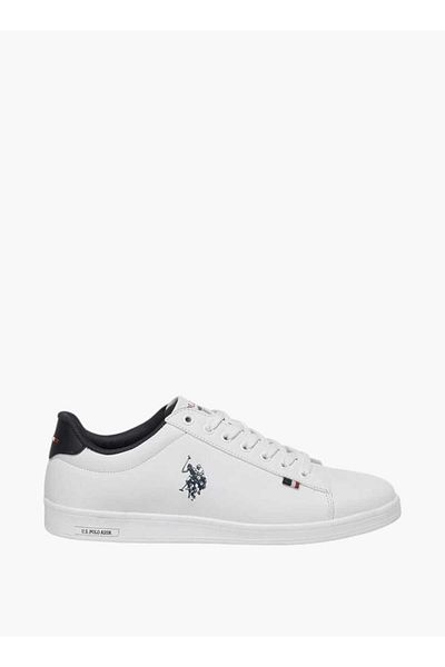 U.S. Polo Assn. U.S. Polo Assn Men's Logo Detail Lace-Up Sneakers