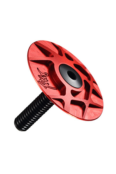 Choice RED RYET Super Light Aluminum 7075 Ahead-cap 5g Headset Top Cover Top-...