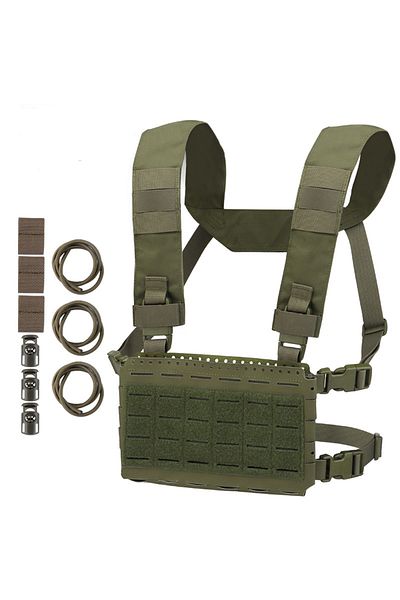Choice RG MOLLE MK5 Chest Rig SS MKV Micro Fight Chassis Placard Hook Loop Airsoft Magazine Pouch Tactical