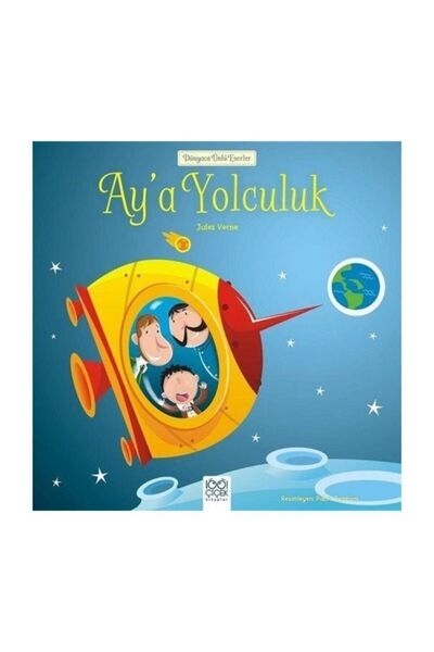 1001 Çiçek Kitaplar Aya Yolculuk