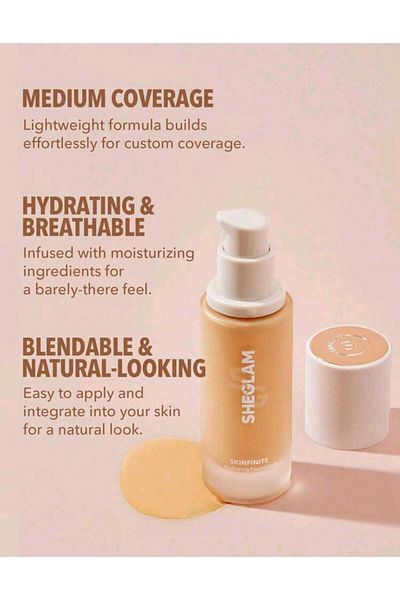 SHEGLAM Defense Got Hydrating Foundation Shell Color