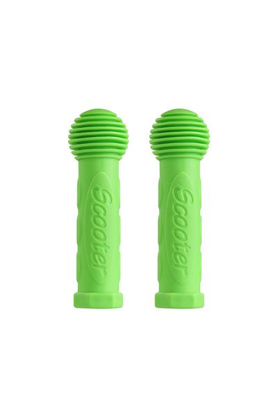 Choice Green Non-slip Rubber Grip Handle Bike Handlebar Grips Cover Anti-skid Bicycle Tricycle Skateboard S