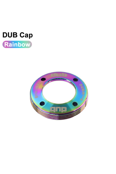 Choice غطاء ذراع مرفق الدراجة DUB Cap Rainbow HEPPE غطاء مرفق الدراجة DUB لكر...