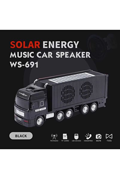 ErginGroup Güneş Enerjili Kamyon Tır Araba Kablosuz Bluetooth Hoparlör Speake...